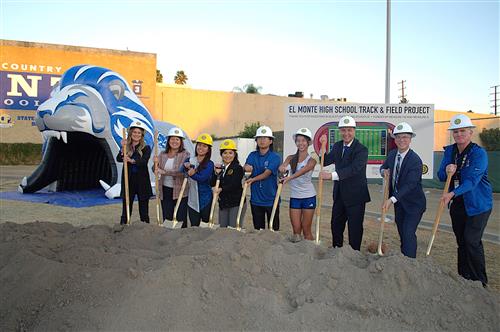 EMHS Track and Field Groundbreaking